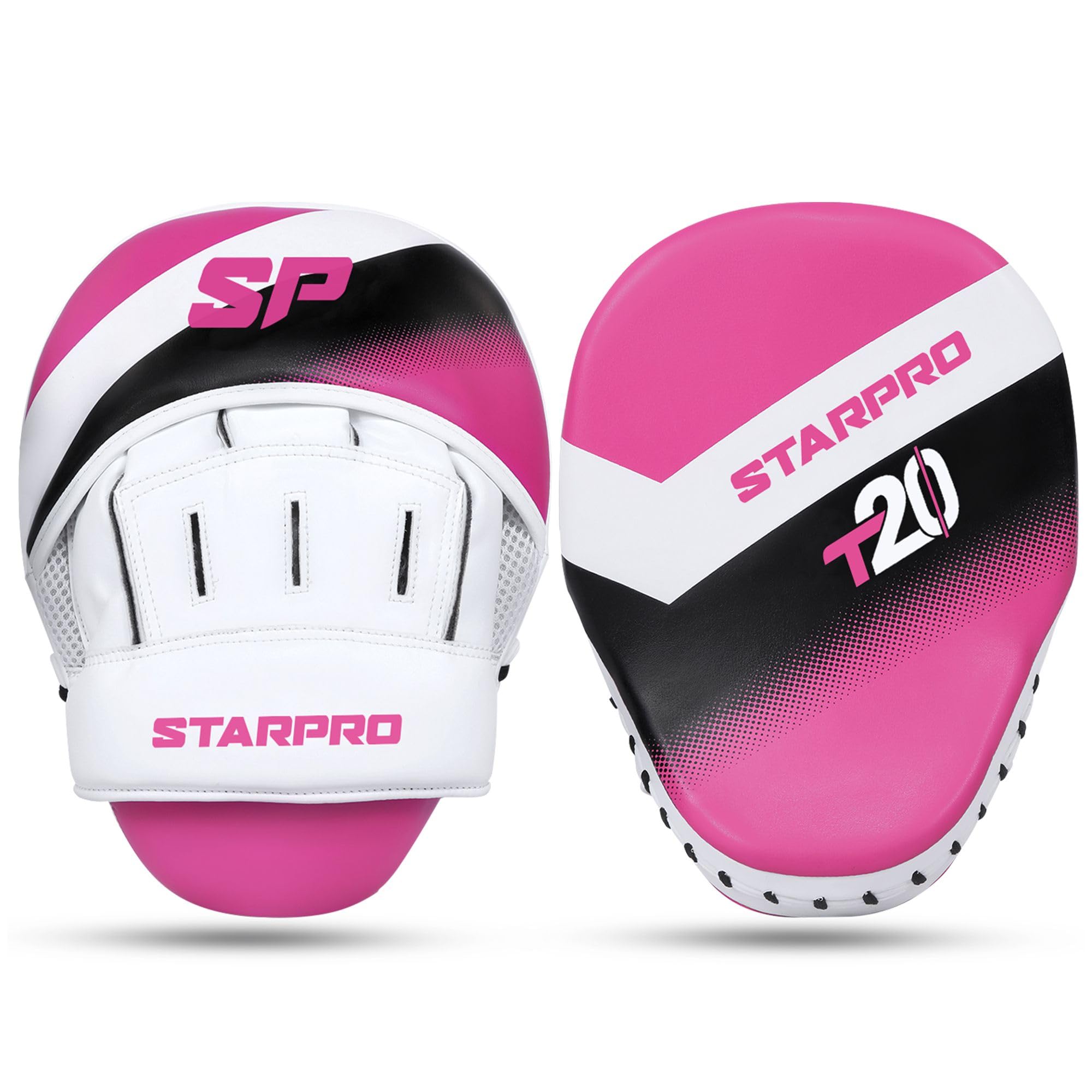 Starpro Boxing Focus Mitts – Lightweight Punching Pads for Adults & Kids | Durable Boxing Pads for Sparring, Kickboxing, MMA & Training Drills