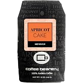 Apricot Cake Coffee by Coffee Beanery | Medium Roast Gourmet Flavored Coffee | Very Fine Ground 12oz