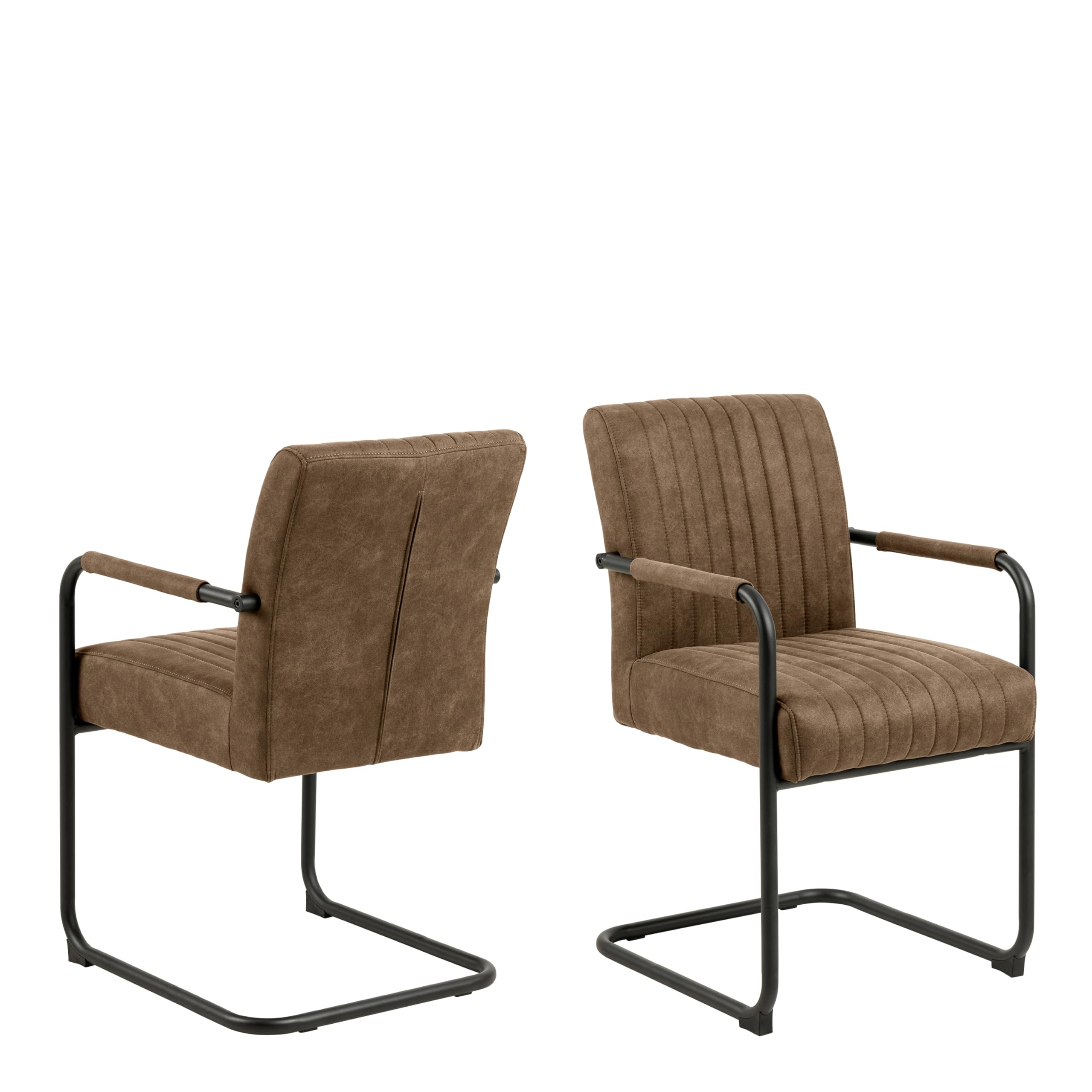 Furniture To Go | Adele, Brown, Dining Chair Set of 2