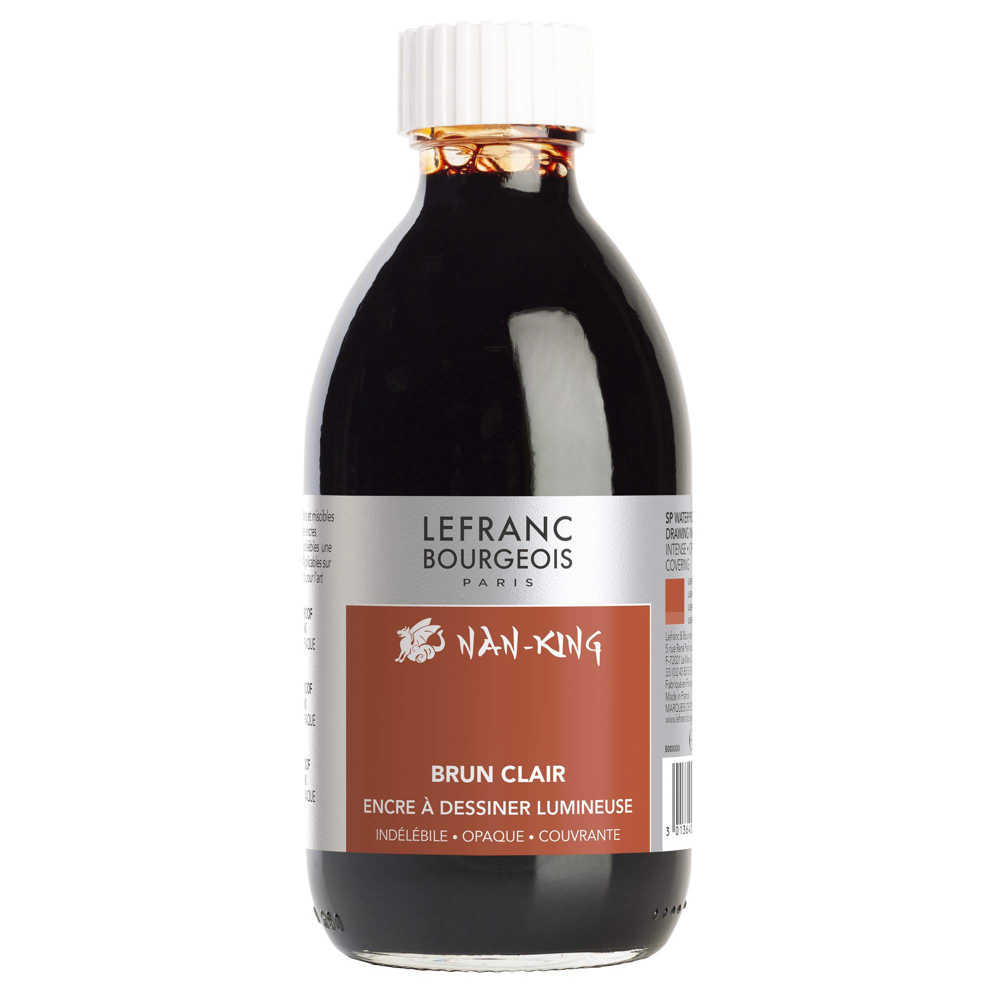 Lefranc & Bourgeois Nan King Calligraphy and Drawing Ink 250ml - Kalligrafie - und Zeichentusche Light Brown — image 1