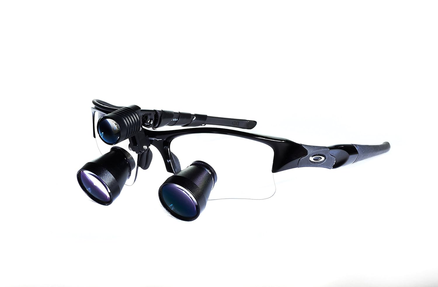 Epic Loupes with Oakley Frames 3.0x with LED Headlamp