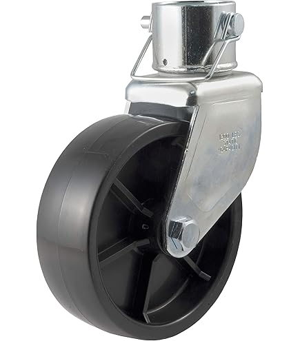 Trailer Tongue SeaSense 6" Trailer Jack Replacement Wheel - Fits 800lb Capacity Jacks Plastic Wheels
