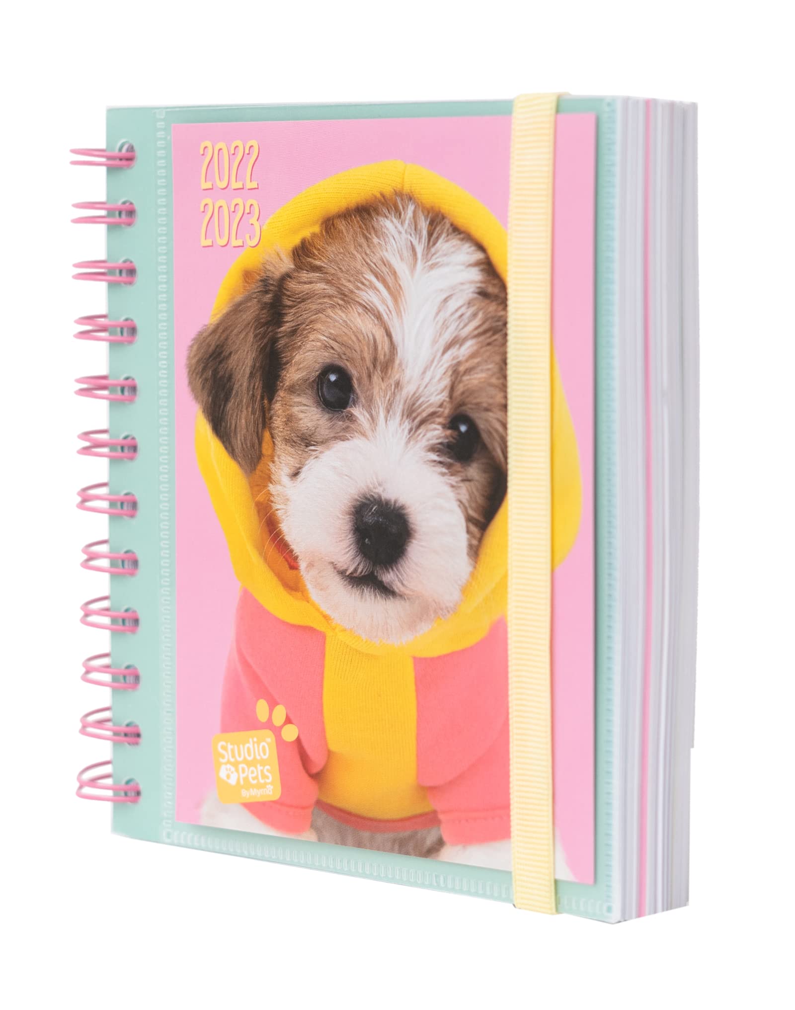 Grupo Erik: Official Studio Pets Dogs Diary 2022-2023 | Back To School 11 Months Academic Diary Day To Page | August 2022 - June 2023 |Mid Year Diary 2022-2023 With Stickers | Dog Stationery