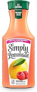Simply Lemonade with Raspberry All Natural, 52 Fl Oz Bottle