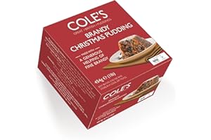 COLE'S FOOD Cole's Brandy Christmas Pudding 454g