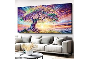 Wall Art Tree of Life Large Landscape Canvas Artwork Picture Modern Canvas Painting Artwork Canvas Prints Wall Decoration for