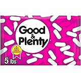 GOOD & PLENTY Licorice Fat Free, Candy Bulk Bag, 5