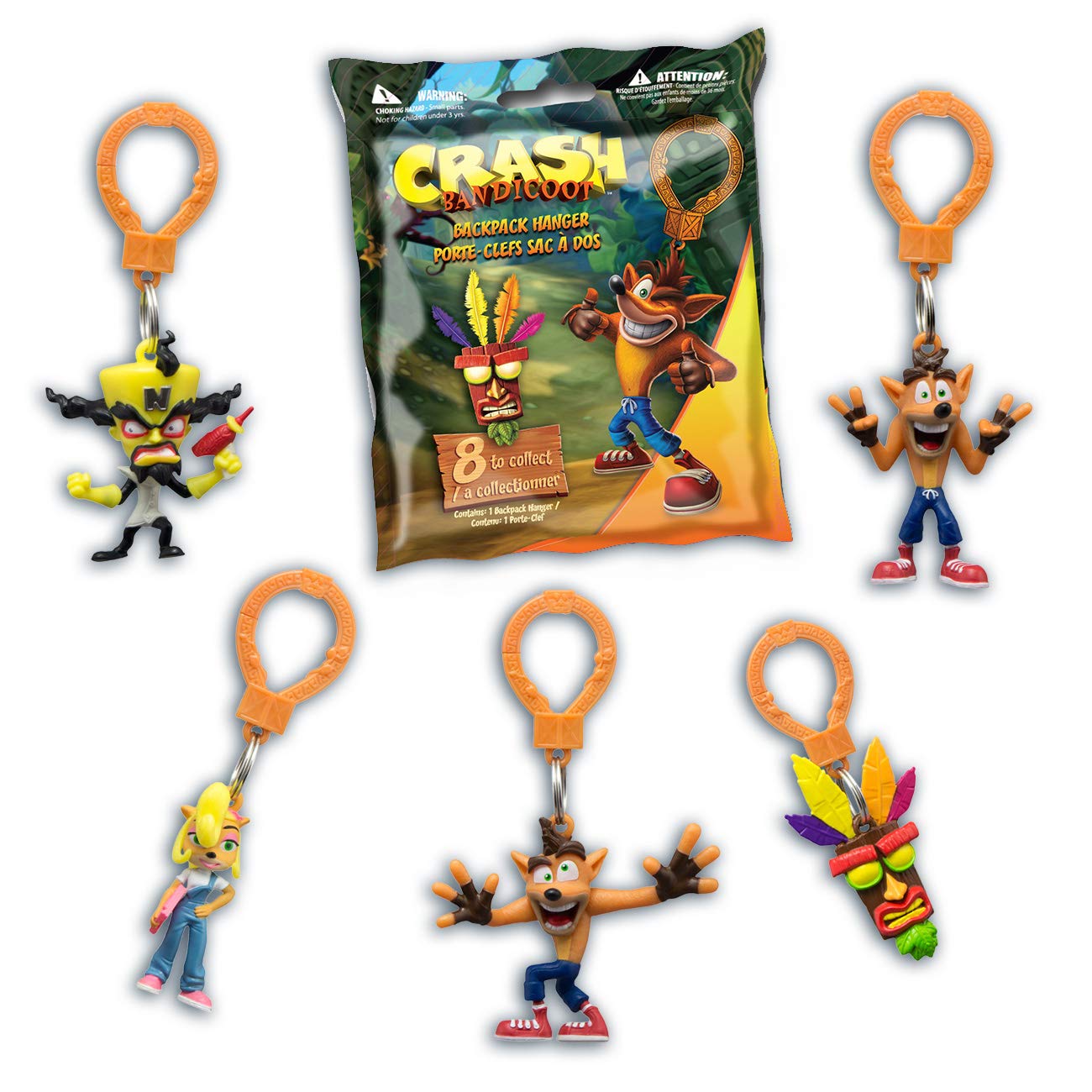 Crash Bandicoot 3D Hangers