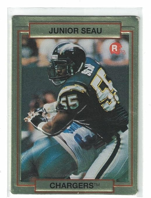1990 Action Packed Update Junior Seau Rookie Card At Amazon s Sports 