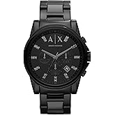 Armani Exchange AX Chronograph Watch for Men with Leather, Stainless Steel or Silicone Band