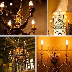 B11 E12 Candelabra LED Bulbs 60 Watt