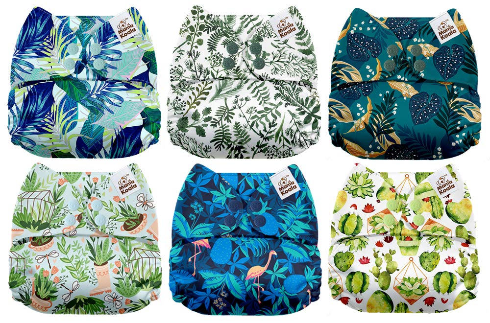 Mama Koala One Size Baby Washable Reusable Pocket Cloth