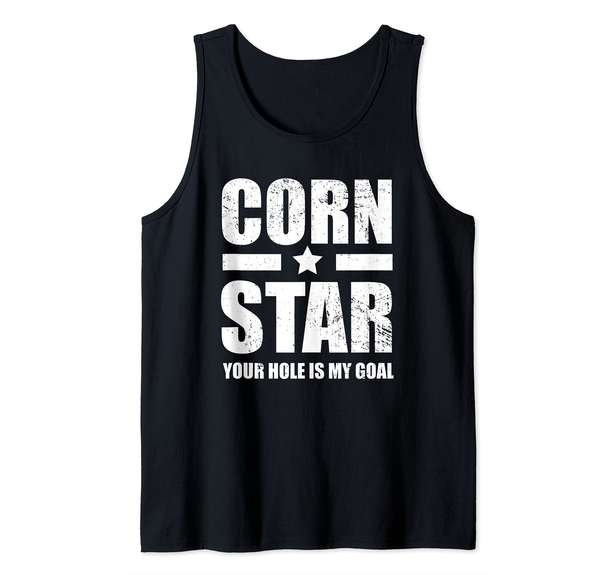 Cornhole Corn Star Vintage Retro Team Tournament Tank Top