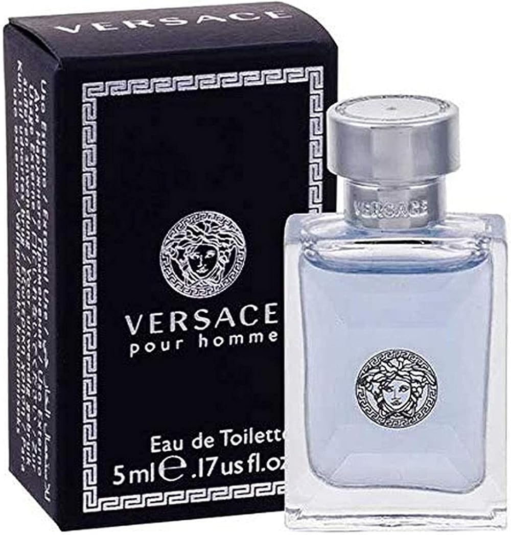 Versace Pour Homme Men's EDT Cologne Fragrance 0.17 oz Mini Sample