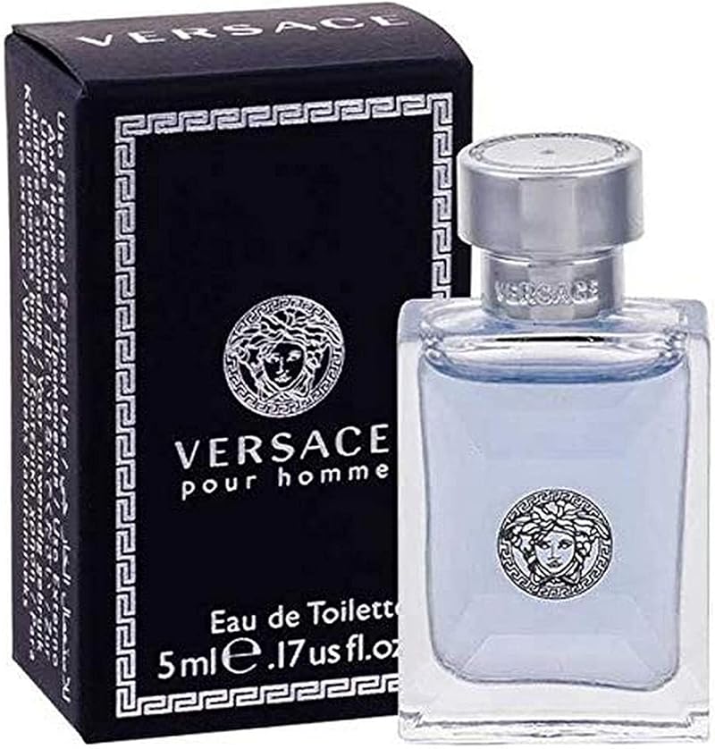 Versace Pour Homme Men's EDT Cologne Fragrance 0.17 oz Mini Sample