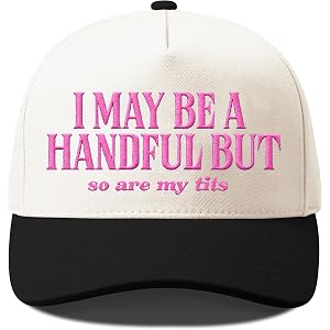 Funny Trucker Hats for Women,Western Country Trucker Hat Women,Cute Vintage Womens Trucker Hat,Embroidered Hat Snapback Hats