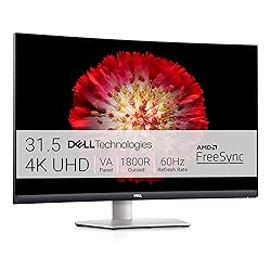 Dell S3221QS 32 Inch Curved 4K UHD