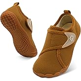 relxfeet Men's Slippers Wide Width Adjustable Orthopedic Diabetic House Shoes for Neuropathy Swollen Feet Relief Non-Slip Rubber Sole Indoor Outdoor