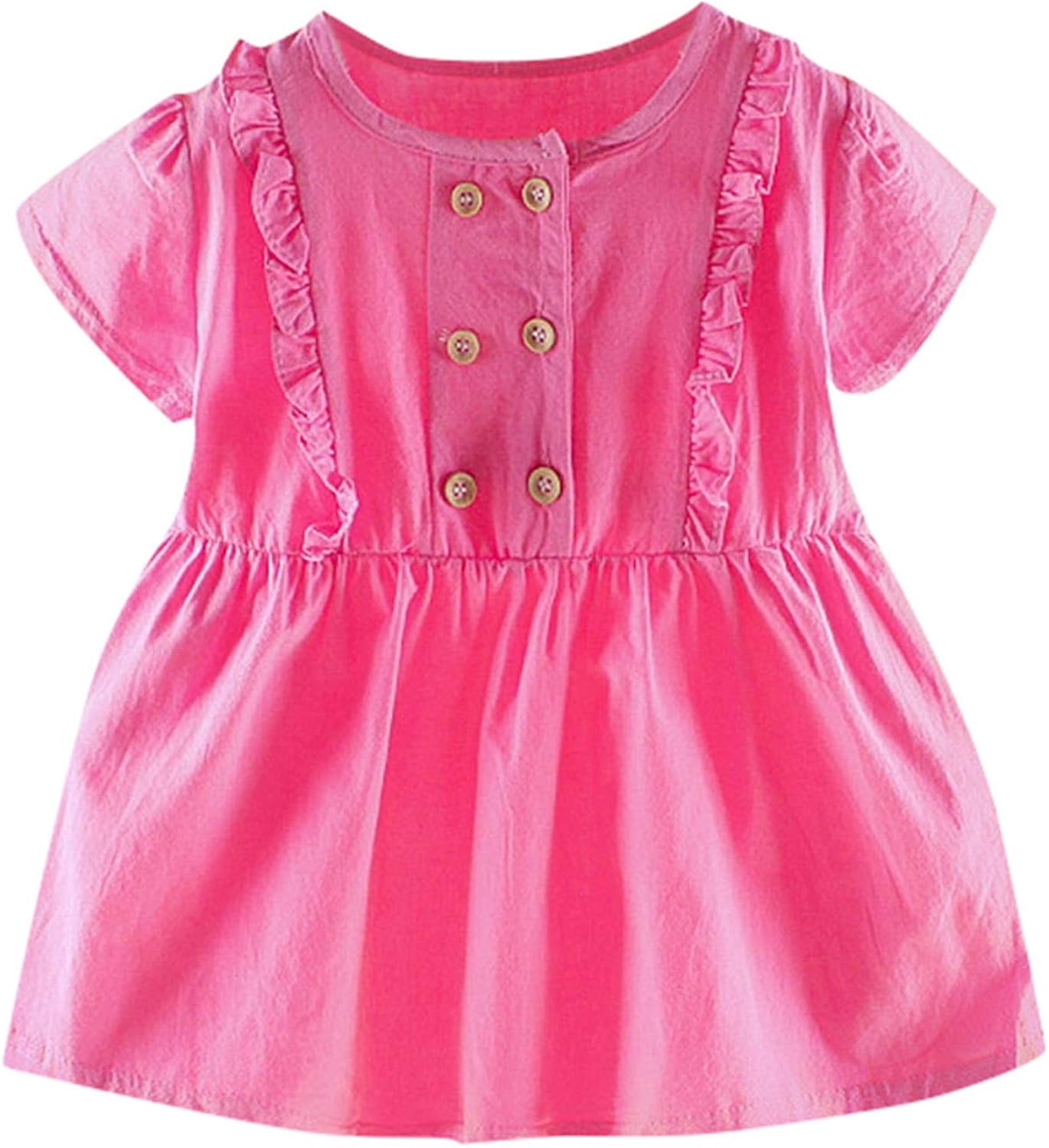 sleeveless baby frock