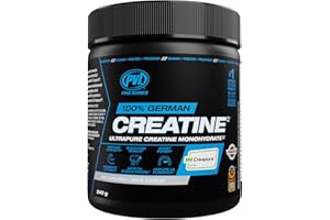PVL Creapure Creatine Powder | 100% German Creatine Monohydrate, Canadian-Owned, Informed-Choice Tested, Unflavoured Suppleme