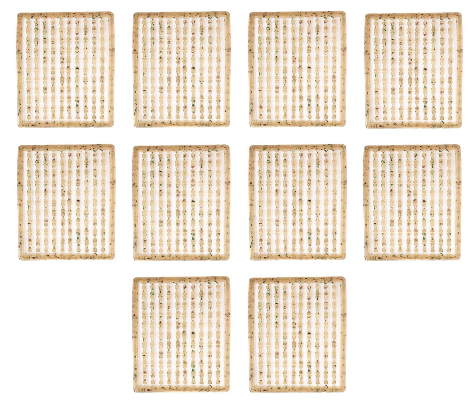 Milepetus Carp Fishing Bait Accessory - Modern Camouflage Fishing Rig - 10 Sets of 63 Bait Stops - 1000 Pieces