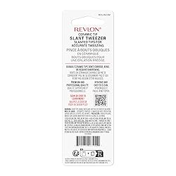 Revlon Ceramic Slanted Tip Tweezers, Precision For