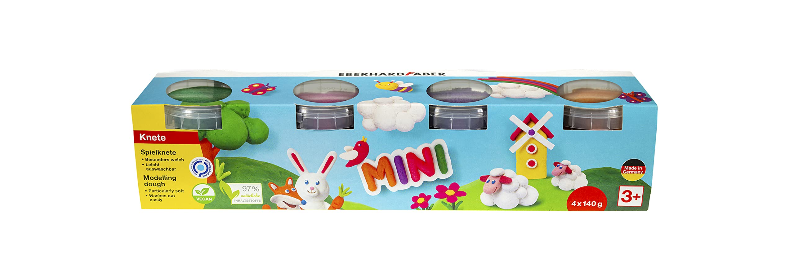 Eberhard Faber 140g Modelling Dough Special Colours
