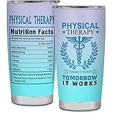 lpmisake Physical Therapist Gifts for Women, Funny Physical Therapy Gifts for her, PT PTA Appreciation Birthday Christmas Gift, 20oz PT Coffee Mug Tumbler