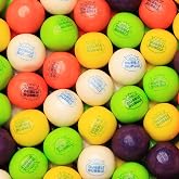 Gumballs for Gumball Machine - 1 Inch Large Gum Balls - Tropical Fruit Big Gum Ball - 2.4 Lb Machine Refills - 1" Gumballs - Bulk Gum for Kids - Assorted Chewing Gum
