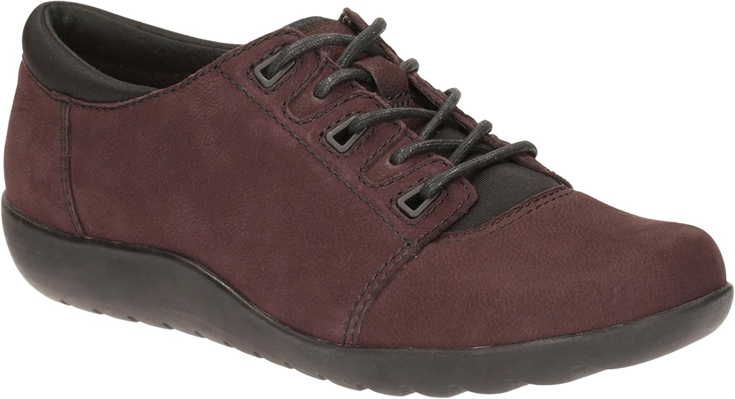 clarks ladies lace up shoes