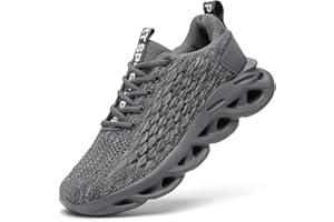 HOMASS Men's Tennis Breathable Walking Shoes Ultra Lightweight Casual Sport Gym Fashion Sneakers