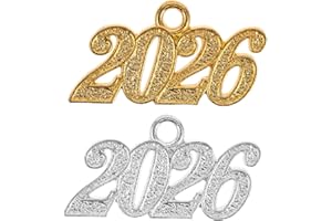 WRITWAA Pendant Decoration Number Charm Bracelet Charm Charm Zinc Alloy