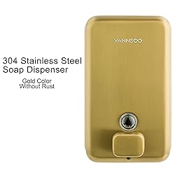 VANNSOO Wall Mounted Hand Soap Dispenser
