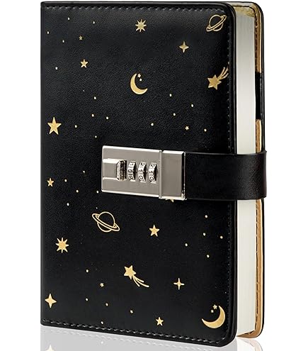 Amazon.com : Diary with Lock for Men Women Refillable