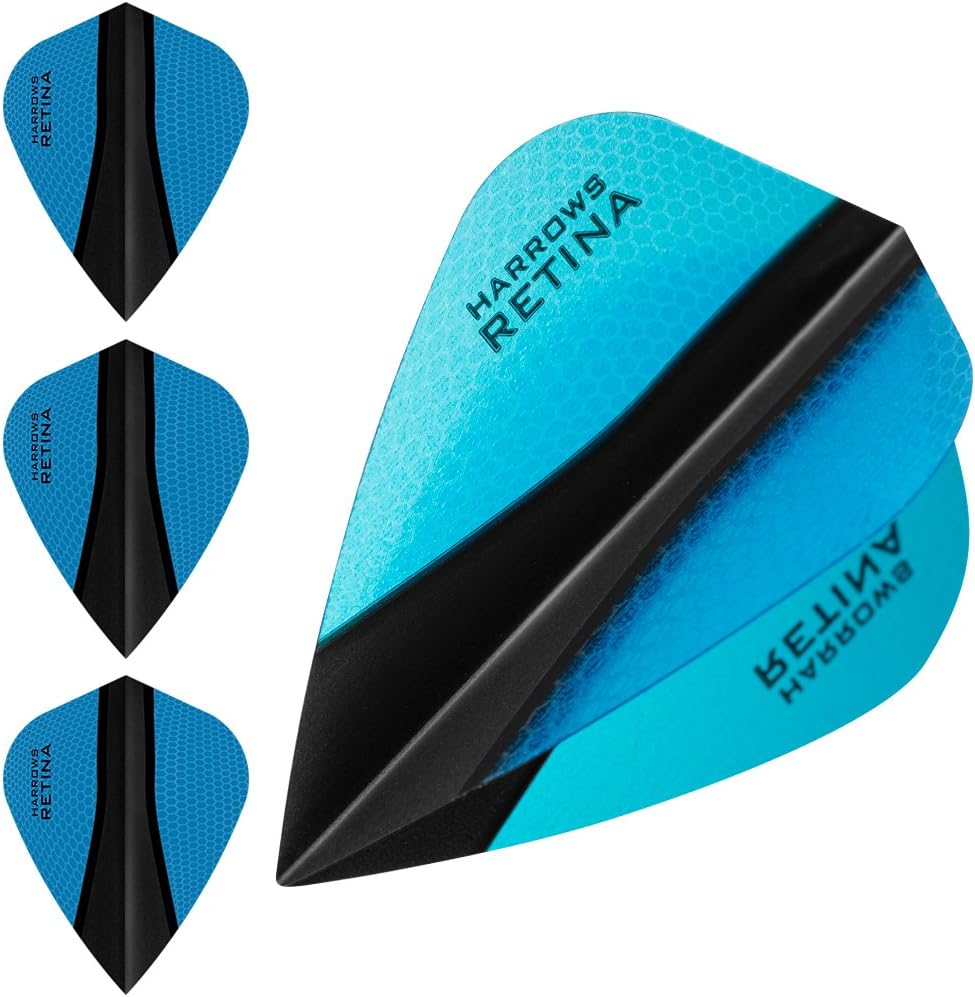 Harrows RetinaX Dart Flights 5 Sets (15) 100 Micron Extra Strong