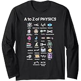 Quantum Physics String Theory Physics Student Science Long Sleeve T-Shirt