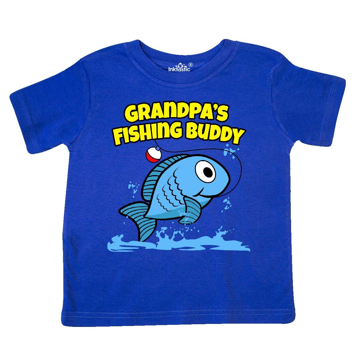 Grandpa S Fishing Buddy Blue T Shirt 1d13c Stellanovelty