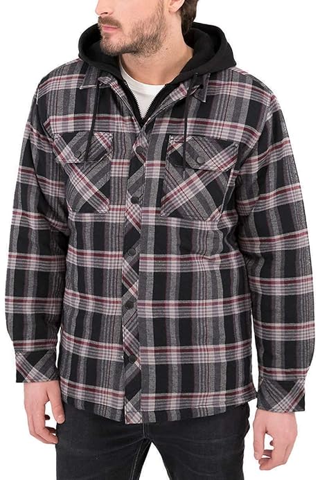 boston traders hooded flannel costco