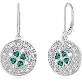 Dorunmo Halloween/Christmas/Thanksgiving Day Earrings 925 Sterling Silver Hypoallergenic Gothic Dangle Earrings Halloween Jewelry Gifts for Women