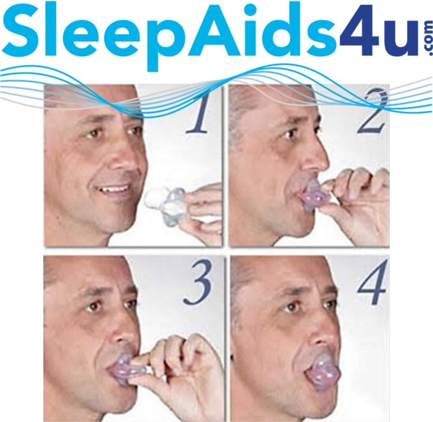 Sleepaides Snoring Aid Mouthpiece - Tongue Support Device, Transparent - Image 5