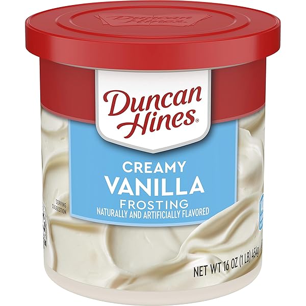 DUNCAN HINES CREAMY VANILLA FLAVORED FROSTING, EASTER BAKING,...