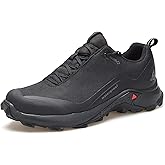 HUMTTO Men's All-Terrain Waterproof Hiking Shoes Lightweight Breathable Anti Slip Outdoor Trekking Trails Shoes