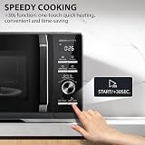 Toshiba 25L 3-in-1 Microwave Oven with Grill Origin Inverter Black view 6