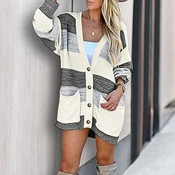 ADJHDFH White Cardigan For Women Lightweight Chunky