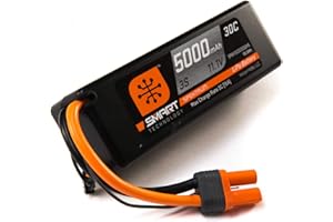 Spektrum 11.1V 5000mAh 3S 30C Smart Hardcase LiPo Battery: IC5, SPMX50003S30H5
