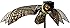 Bird-X Prowler Owl Decoy with Moving Wings Realistic Bird Scare