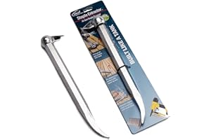 Jokari Industrial Strength 14 Inch Air Gun Staple Extractor. Heavy Duty Tool for Carpenters, Upholsterers or Carpet Fitters to Easily Pull Hard to Remove Staples or Hammer Them Flush to Surface