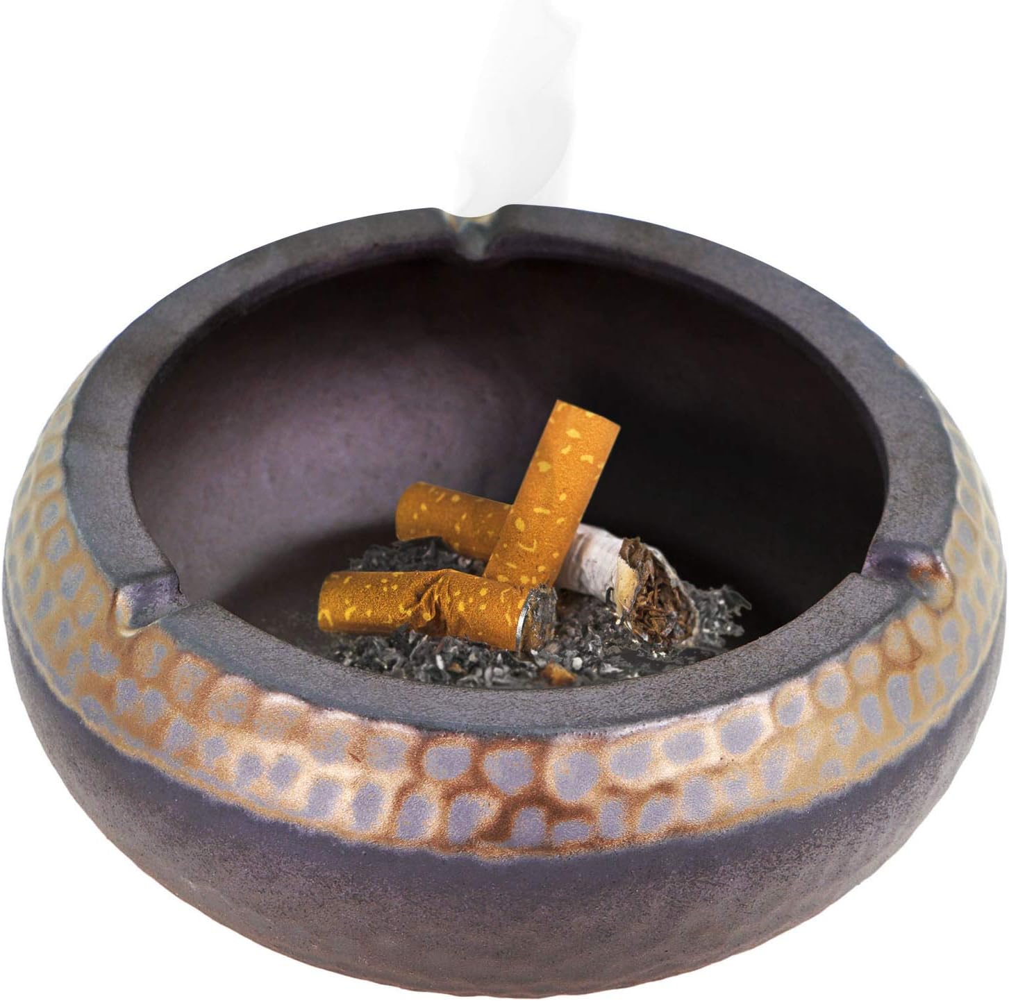 Vintage Ashtray for Cigarettes, Ceramic Ashtray for Indoor