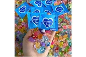 Mini Glow in The Dark Animal Resin Models, Resin Animals Mystery Bags, Individually Wrapped Blind Bags Tiny Animal Figurines,