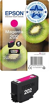 Epson 202 Magenta Kiwi Genuine Claria Premium Ink Cartridge